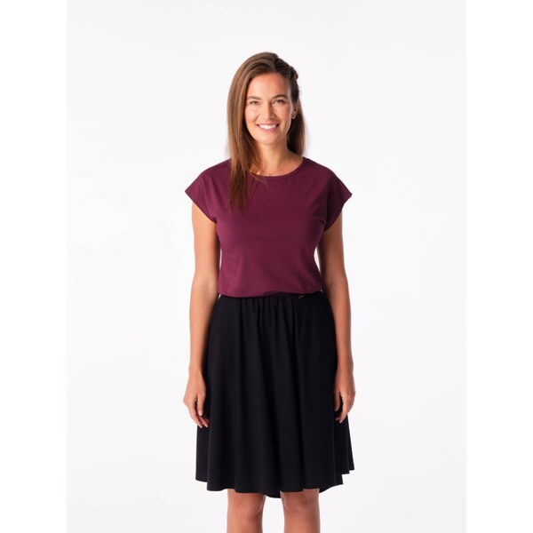 Dámske tričko CityZen ALTA bordová 58159975