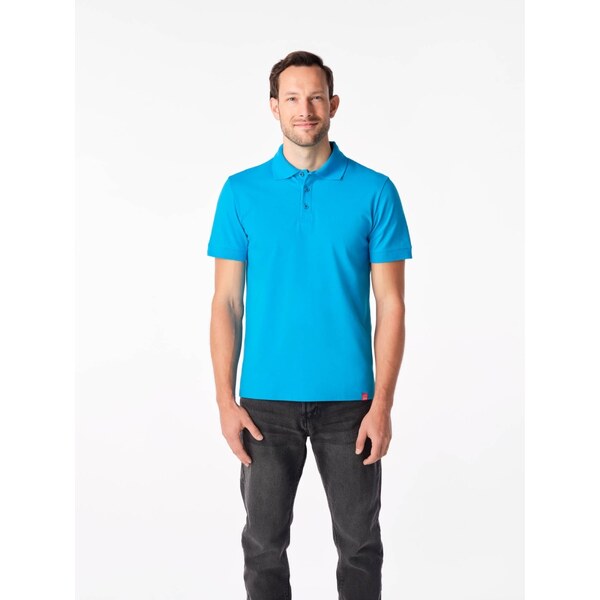 Pánska polokošeľa CityZen DAX tyrkysová 58159913