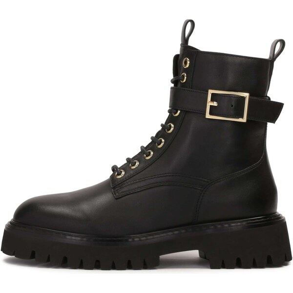 Kazar Šnurovacie členkové čižmy čierna 57653909