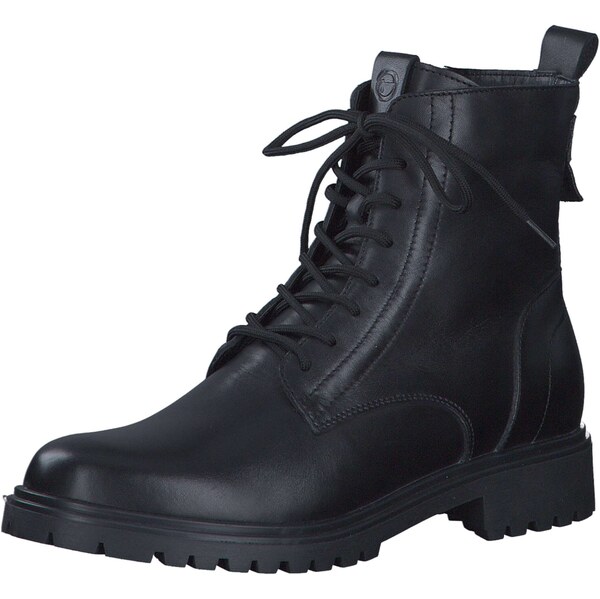 Tamaris Šnurovacie členkové čižmy čierna 58374805