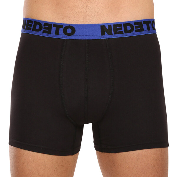 3PACK pánske boxerky Nedeto čierne (3NBC6) 63147456