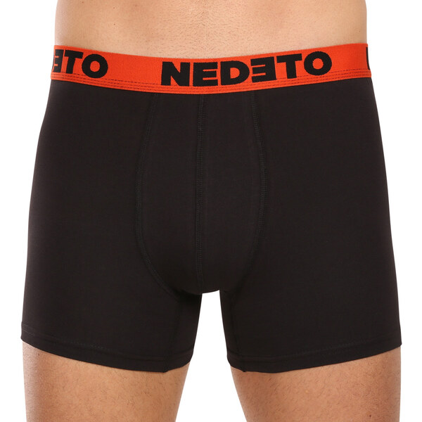 3PACK pánske boxerky Nedeto čierne (3NBC3) 63147459
