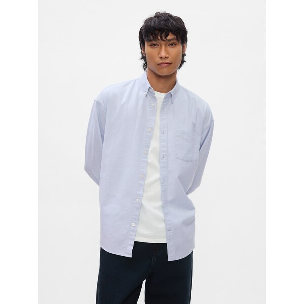GAP Pánska Oversize košeľa Oxford Big Shirt 543232-01 66266565