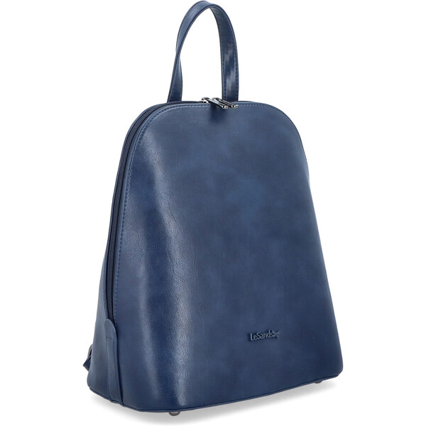 Mestský batoh zo syntetickej kože Le Sands modrá 7700 TM 57666496