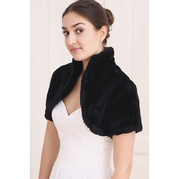 Glara Krátke kožušinové bolerko 62990371