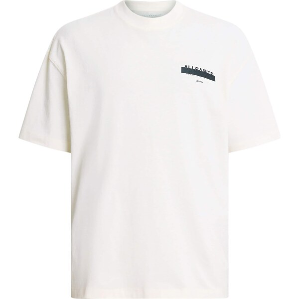 AllSaints Tričko REDACT čierna / biela 57694024