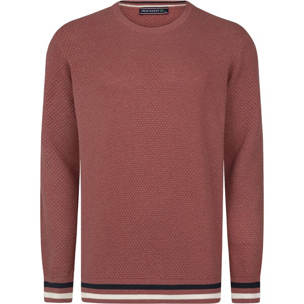 Felix Hardy Sveter tmavoružová / čierna / biela 57693690