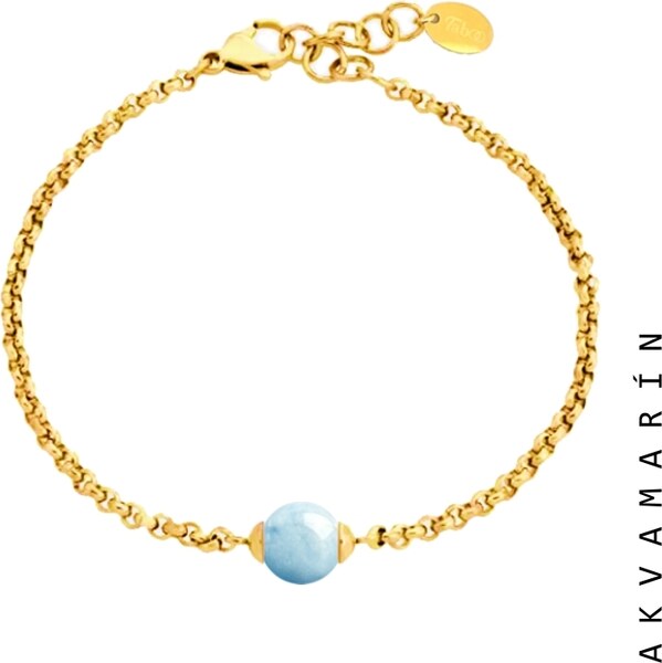 Taboo náramok Spirit of Nature, akvamarín tbn923 57724329