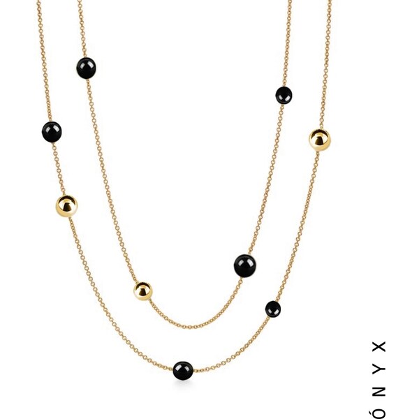 Taboo dlhý náhrdelník Spirit of Nature Ónyx tbn927 57724333