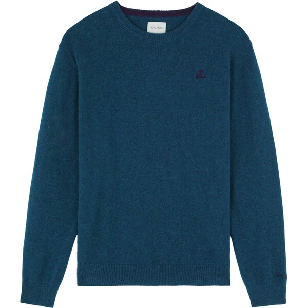 Scalpers Sveter Aston námornícka modrá 57727724