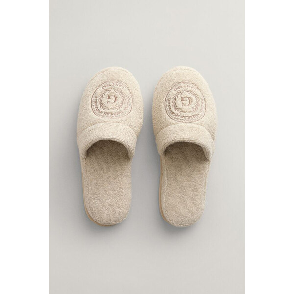DOMÁCA OBUV GANT CREST SLIPPERS PUTTY 57726995