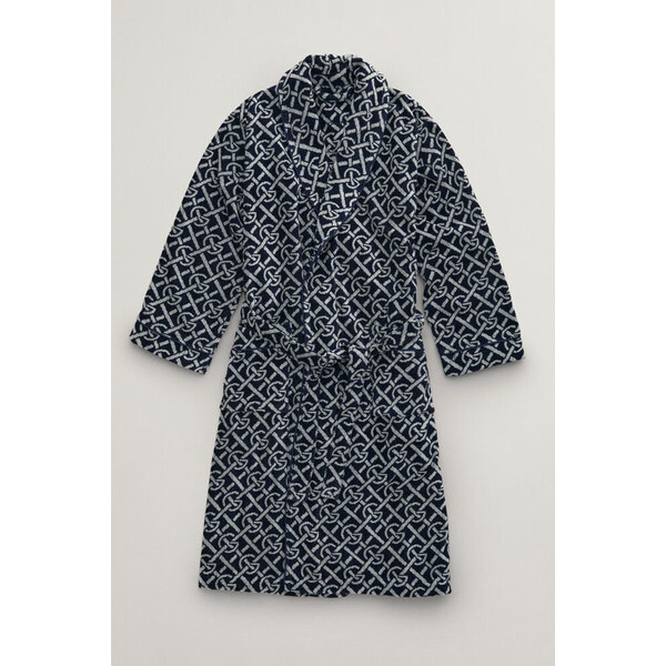 ŽUPAN GANT G-PATTERN ROBE EVENING BLUE 57726996