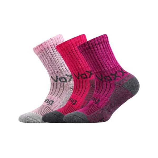 BOMBERIK detské antibakteriálne bambusové ponožky VoXX Holka 20-24 3 26458668