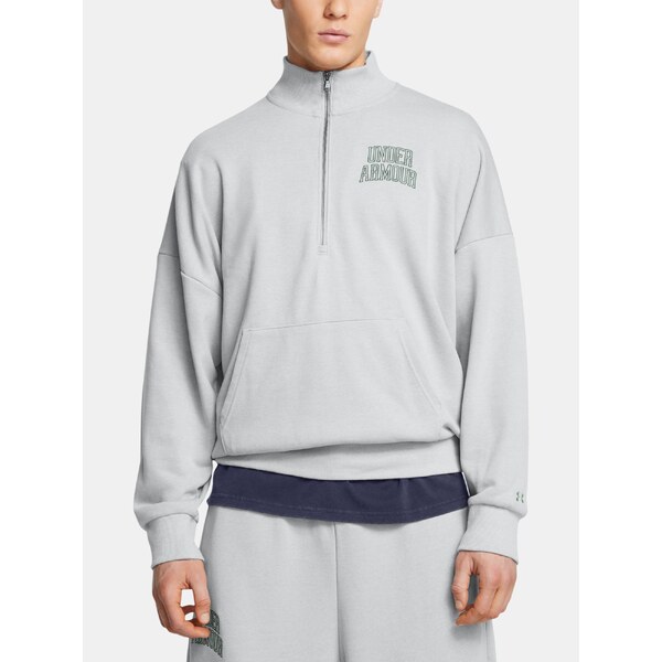 Under Armour Mens sweatshirt UA Icon HWT Terry OS 1/2 Zip - Mens 57780119