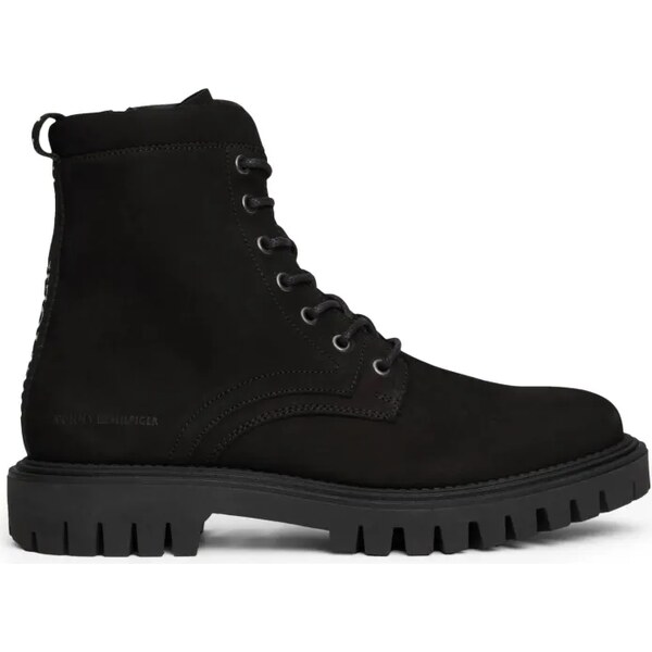 Tommy Hilfiger Kožené šnurovacie topánky Chunk 57780881