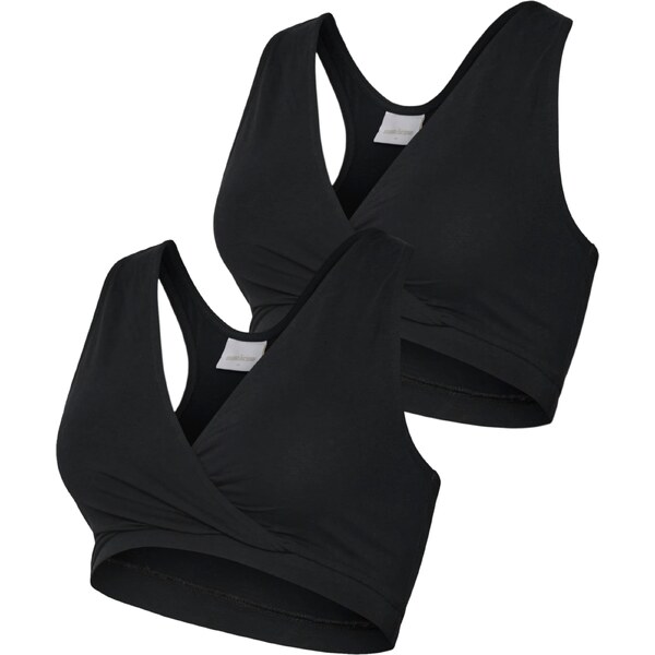 MAMALICIOUS Podprsenka čierna 63154256