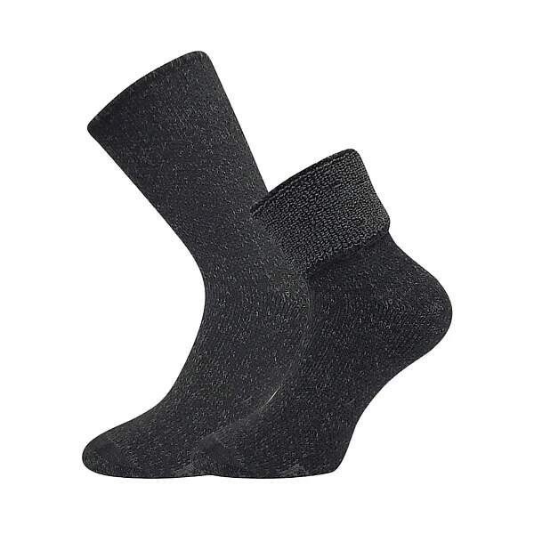 POLARIS hrejivé spacie ponožky s voľným lemom Boma čierna 35-38 1 pár 57793596