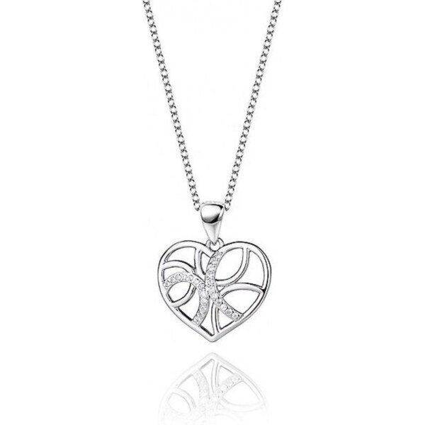 MAJYA Strieborný prívesok s retiazkou BETHANY 11123 64582093