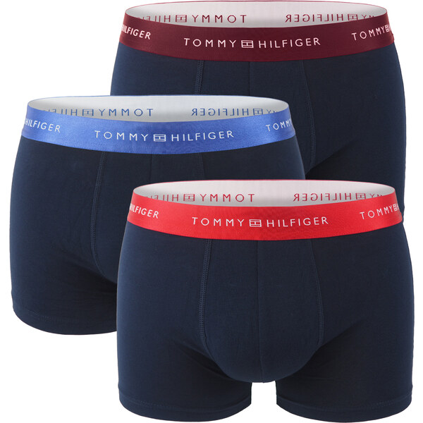 TOMMY HILFIGER - boxerky 3PACK classic fit TH series dark color / blue 57824368