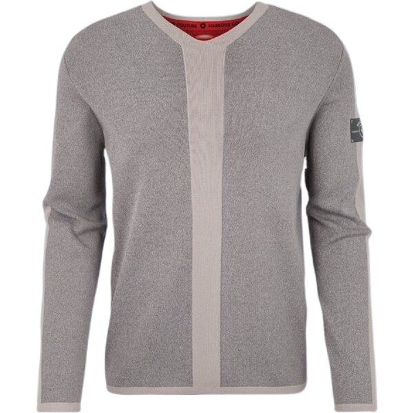 WELLENSTEYN pánsky sivý pulóver 52170124