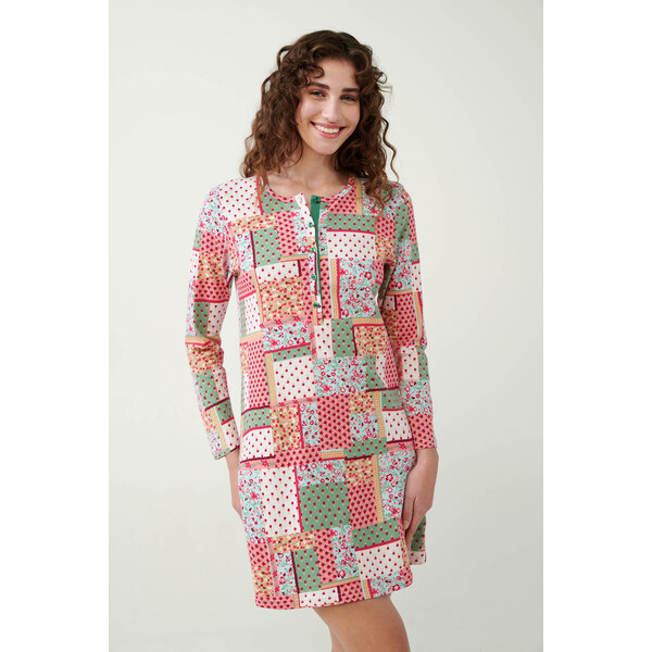 Vamp - Bavlnená nočná košeľa 21371 - Vamp 57826791