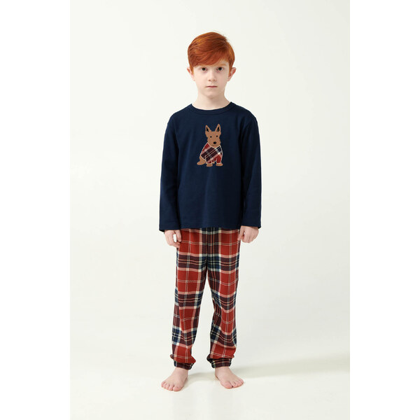 Vamp - Vianočné detské pyžamo s potlačou 21515 - Vamp 57826815