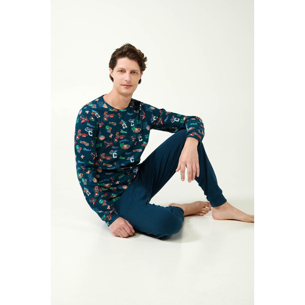 Vamp - Pyžamo s potlačou 21612 - Vamp 57826913