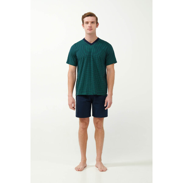 Vamp - Pyžamový komplet s geometrickou potlačou 21601 - Vamp 57826919