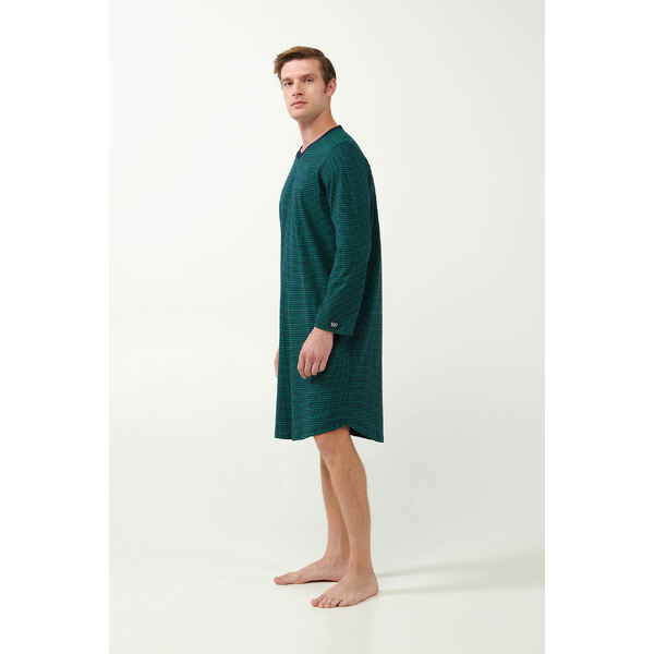 Vamp - Pánska nočná košeľa s geometrickou potlačou 21604 - Vamp 57826916