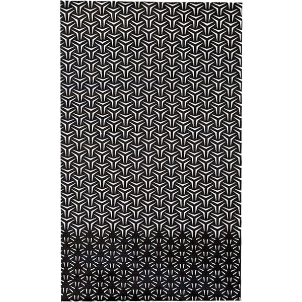 TERMOVEL Čierny multifunkčný nákrčník s potlačou 57839078