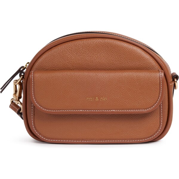 Nat&Nin Taška cez rameno Judy svetlohnedá 57847803