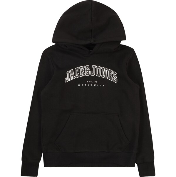 Jack & Jones Junior Mikina CALEB čierna / biela 58415986