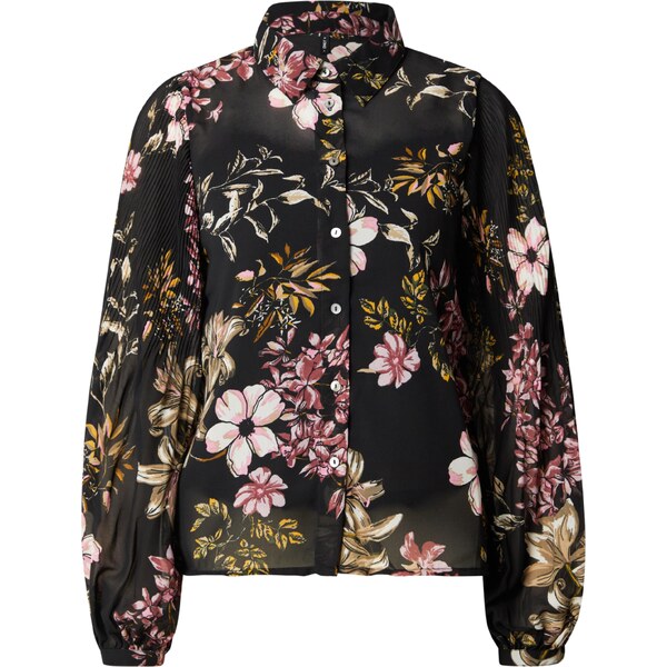 ONLY Blúzka ONLSTAR LIFE béžová / tmavožltá / staroružová / čierna 57848696