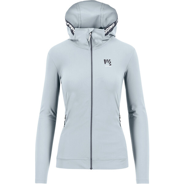 Karpos EASYFRIZZ FULL-ZIP dámska mikina s kapucňou skywriting/ombre 58442923