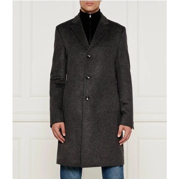 BOSS BLACK Vlnený kabát H-Hyde | s prímesou kašmíru 57278411