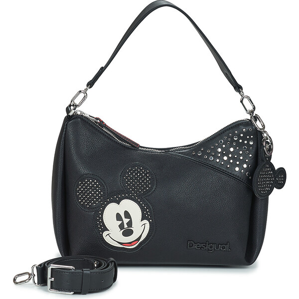 Desigual Tašky cez rameno BAG MICKEY STUDSTYLE BLACK MAYARI MAXI 57851012