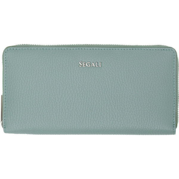 SEGALI Dámska kožená peňaženka 7395 sage 66580615