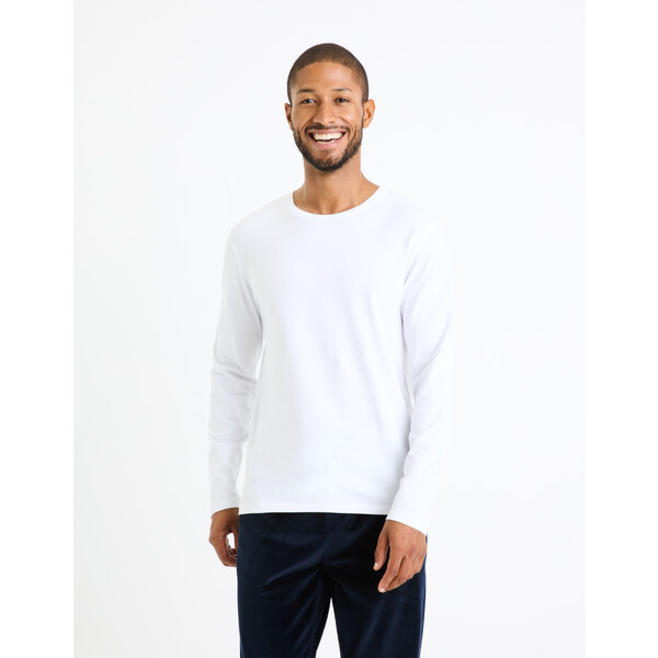 Celio Geuniml Long Sleeve T-Shirt - Mens 59055398