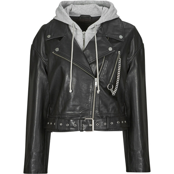 Ikks Kožené bundy PERF CUIR CAP Ikks 62502968