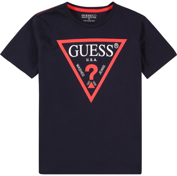 GUESS Tričko námornícka modrá / červená / biela 57874455