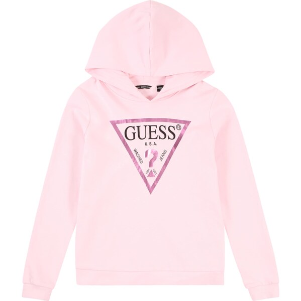 GUESS Mikina ružová / tmavoružová / čierna 57874517