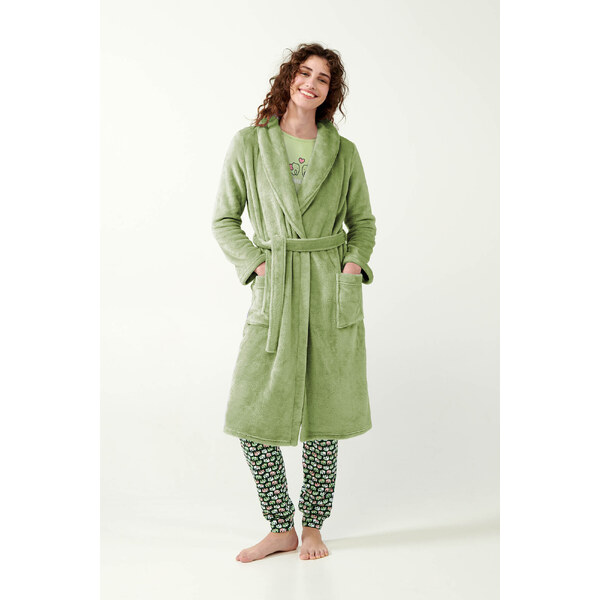 Vamp - Dlhý flísový župan 21332 - Vamp 57873962