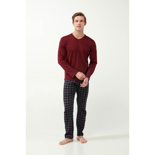 Vamp - Klasické pánske pyžamo 21663 - Vamp 57874005
