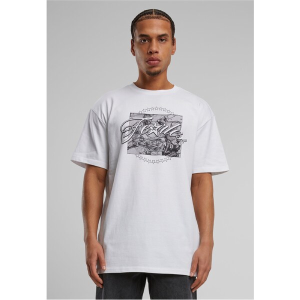 Mister Tee Mens T-shirt Fearless Legend white 54193700