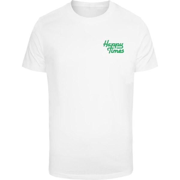 Mister Tee Mens T-shirt Happy Times white 57881802