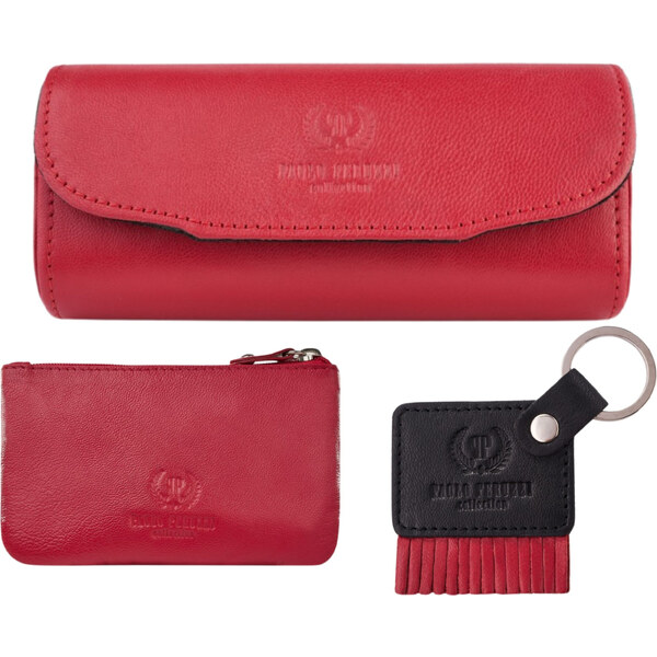 Paolo Peruzzi Darčeková súprava puzdra na okuliare, kľúčenky a 57891877