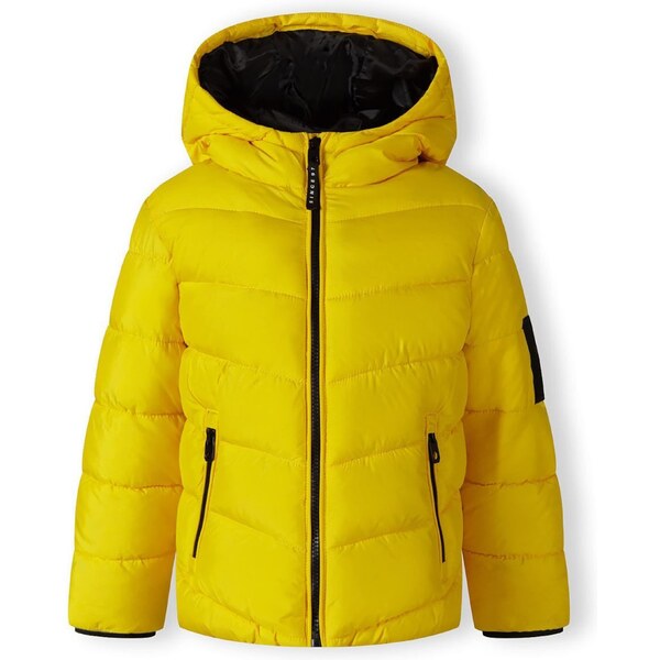 MINOTI Zimná bunda citrónová žltá 57903152