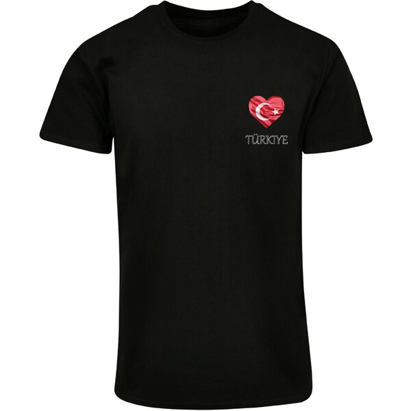 Mens T-shirt Merchcode Football - Turkey black 57905914