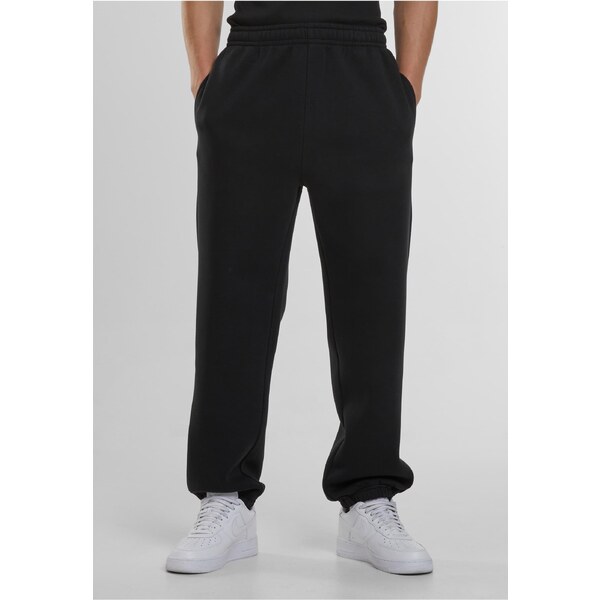 Urban Classics Mens basic sweatpants Fluffy black 57909593