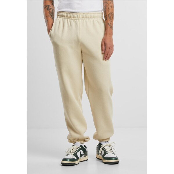 Urban Classics Mens Basic Essential Sweatpants Cream 57918753